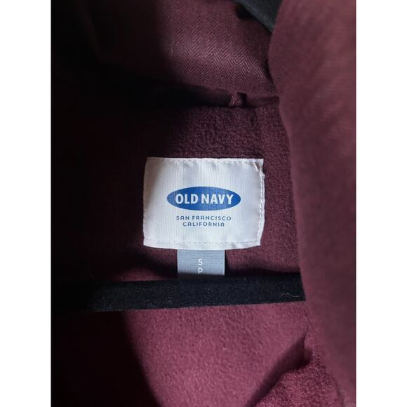 Old Navy Women’s Puff Vest Burgundy Wine Lined Small 4-8 - Picture 3 of 3